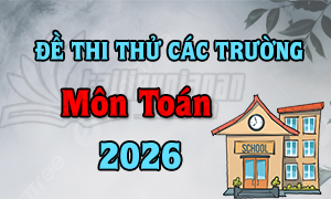ĐỀ THI THỬ TN THPT 2026 - MÔN TOÁN - CÁC TRƯỜNG VÀ SỞ GD TRÊN CẢ NƯỚC - FILE WORD CÓ LỜI GIẢI CHI TIẾT