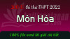 Đề thi thử các trường, các sở Môn Hóa - Năm học 2020-2021 - File word có lời giải chi tiết (Đang cập nhật)